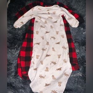 0-3 sleep ware, and are almost brand new!